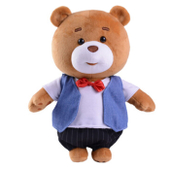 【中国移动】咪咕 泰迪熊玩偶儿童礼物公仔玩具 办公桌摆件 30cm高小熊
