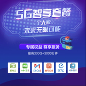 【中国移动】5G智享套餐（个人版）