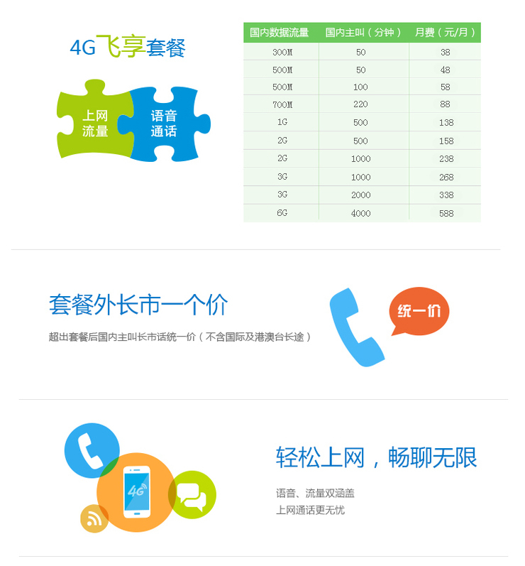 【中国移动】4g飞享套餐_移动商城