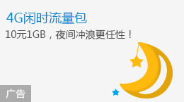 4G闲时流量包
