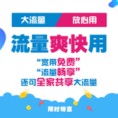 【中国移动】预付费移动大流量系列套餐