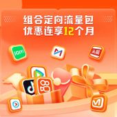 【中国移动】组合定向流量包