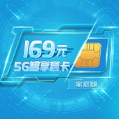 【中国移动】5G智享套餐家庭版169元商品