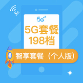 【中国移动】5G智享套餐（个人版）198档
