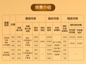 【中国移动】全球通畅享套餐