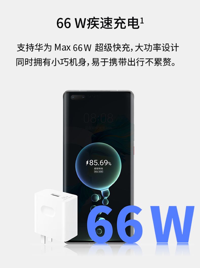 移动商城huawei华为超级快充充电器max66w