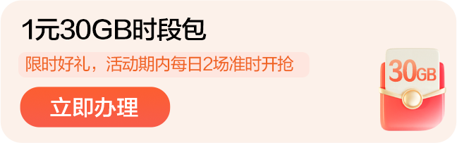 1元30GB